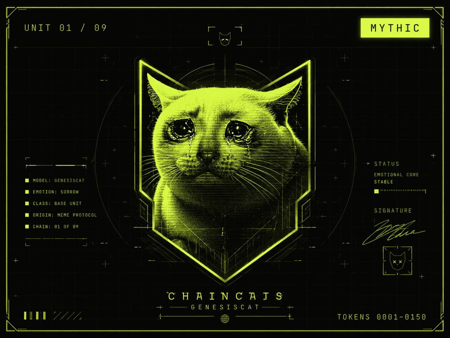 GENESISCAT — the 1/1 Original