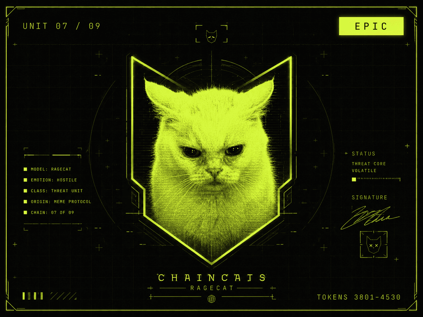 RAGECAT — the 1/1 Original